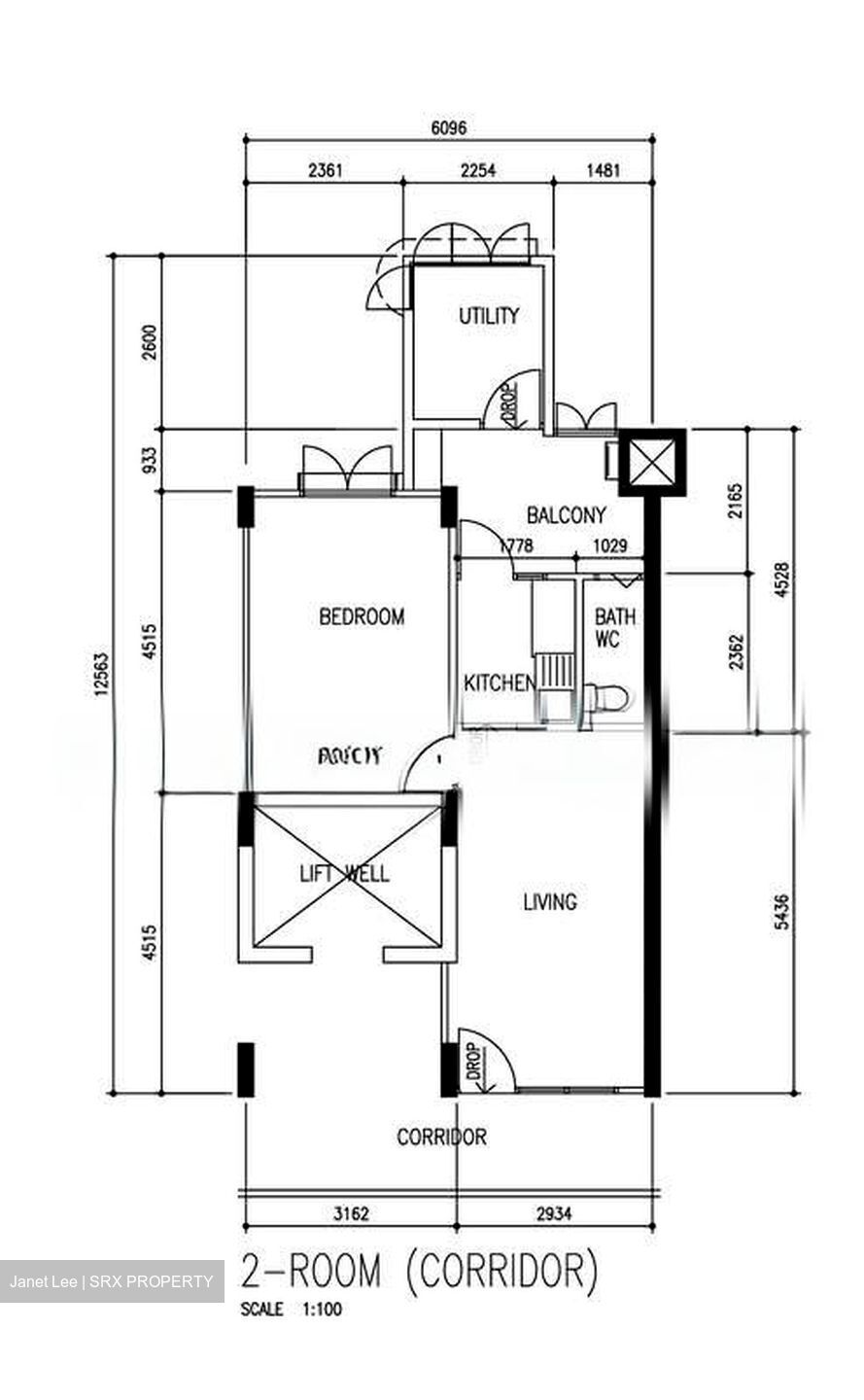 Blk 51 EAST PAYOH PALM (Toa Payoh), HDB 2 Rooms #541683051